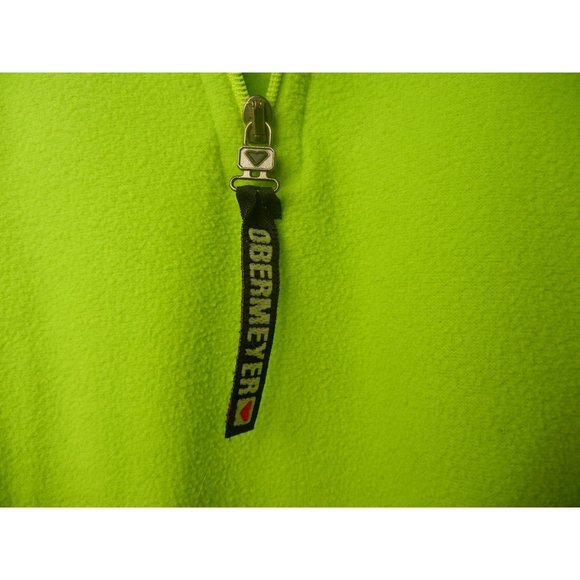 Obermeyer Ultra Gear women's M Ski top, cold weather pullover lime green - Picture 5 of 6